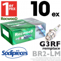 Bougie type BR2LM. 1er Prix Rocwood. G3RF x10