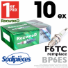 Bougie type BP6ES. 1er Prix Rocwood. F6TC x10