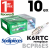 Bougie type BCPR6ES.  1er Prix Rocwood. K6RTC x10