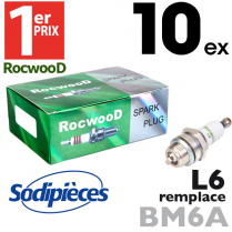 Bougie type BM6A. 1er Prix Rocwood. L6 X 10