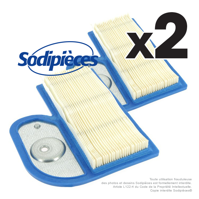 Filtre à air pour Kawasaki 11013-7002. Par 2