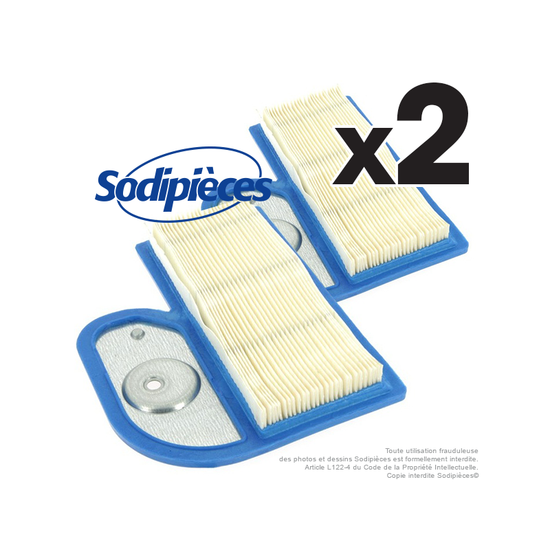 Filtre à air pour Kawasaki 11013-7002. Par 2