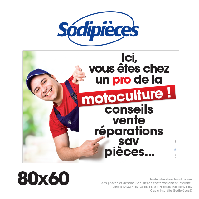 Panneau aluminium Ici vous êtes chez un pro...80X60 cm Panneau aluminium Ici vous êtes chez un pro...80X60 cm