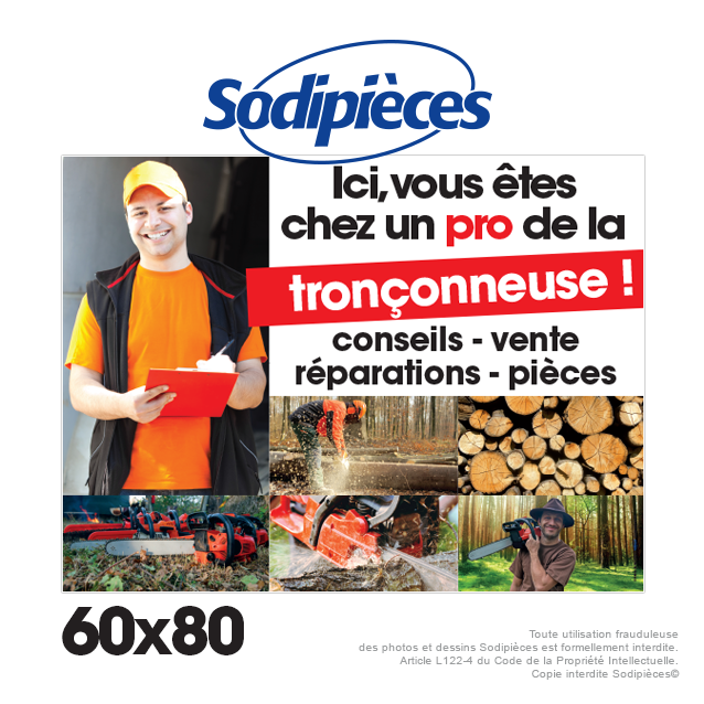 Panneau aluminium Ici vous êtes chez un pro...80X60 cm Panneau aluminium Ici vous êtes chez un pro...80X60 cm