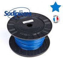 Fil à Prix Promo. Etoilé bleu. Bobine 2,65 mm x 100 m