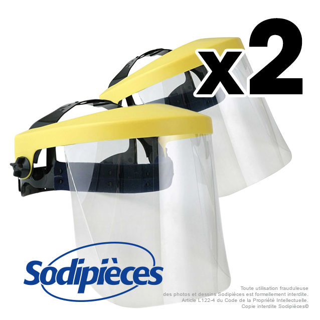 Protecteur relevable. Par 2