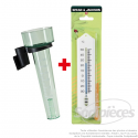 Thermomètre + pluviomètre