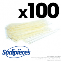 Colliers plastique. Par 100