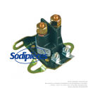 Solenoïde 12 volts - 2x 1/4"-20 UNF- 4 connexions - 2 x 6,3mm/2 x M5