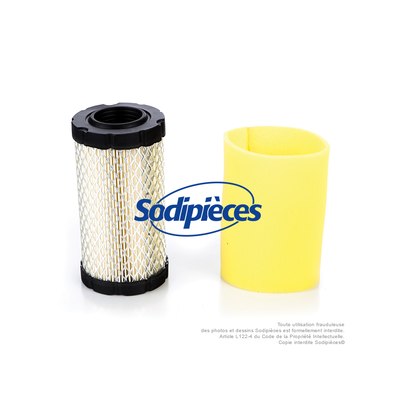 Filtre à air adaptable Briggs & Stratton n° origine : 793569