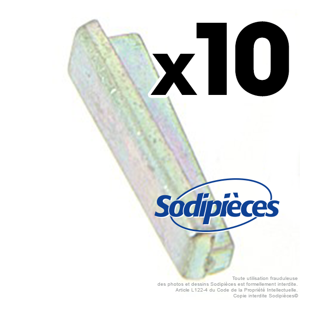 Clavette de volant pour Tecumseh 29410012 (vendu par 10)