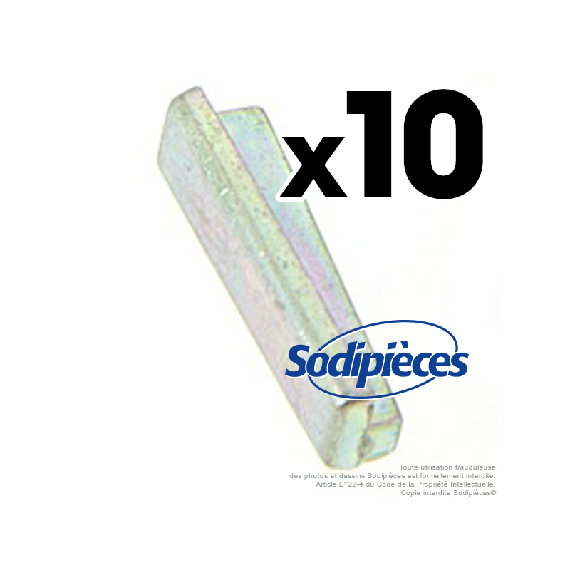 Clavette de volant pour Tecumseh 29410012 (vendu par 10)