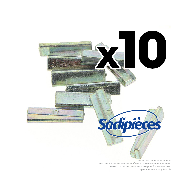 Clavette de volant pour Tecumseh 29410012 (vendu par 10)