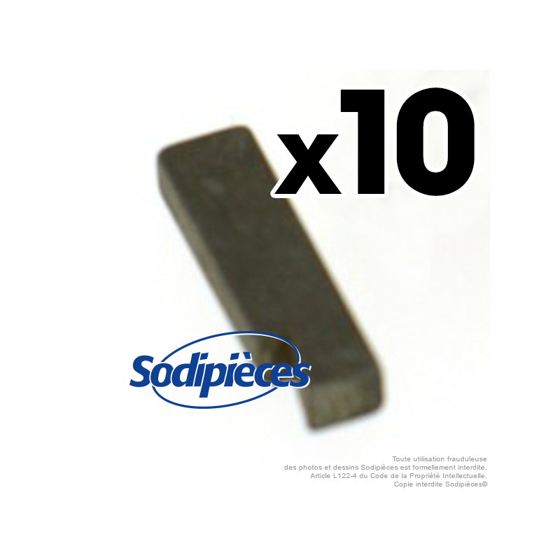 Clavette de volant pour Tecumseh 610951 (vendu par 10)