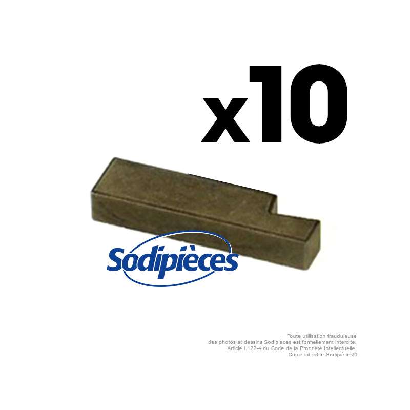 Clavette de volant pour Tecumseh 610961 (vendu par 10)