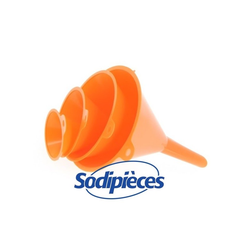 Jeu de 4 entonnoirs