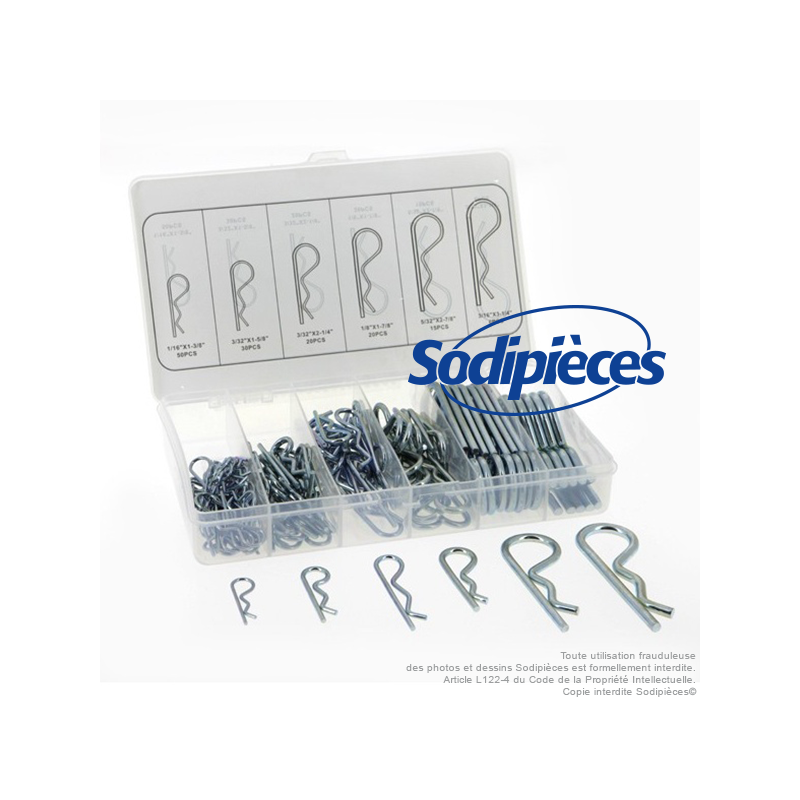 141 goupilles Béta (6 modèles) 