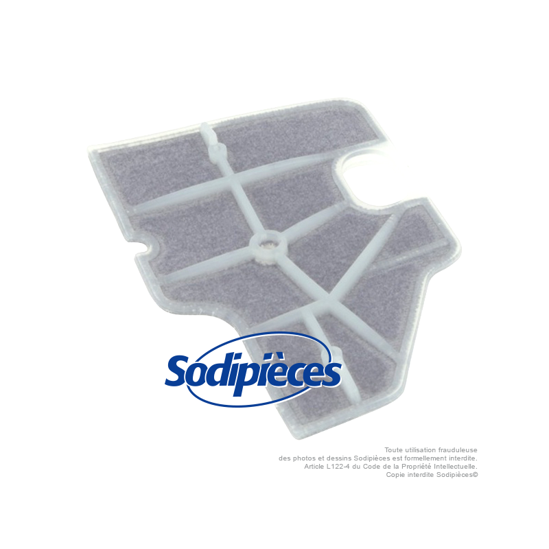 Filtre à air pour Stihl 1106 120 1602