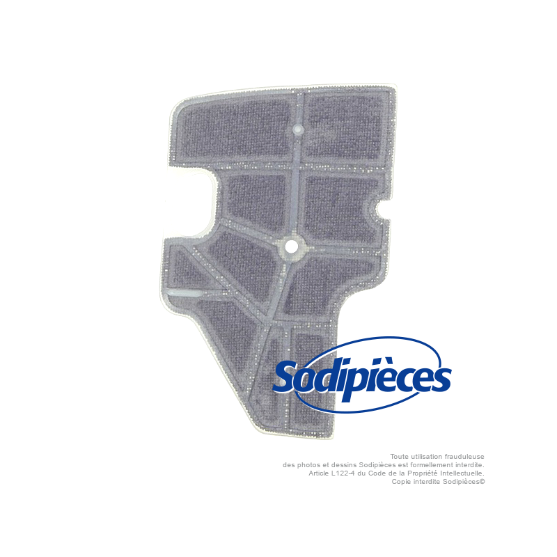 Filtre à air pour Stihl 1106 120 1602