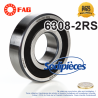 Roulement à billes 6308-2RS FAG. Double étanchéité