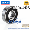 Roulement à billes 6304-2RS SKF. Double étanchéité Roulement à billes 6304-2RS SKF. Double étanchéité