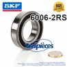 Roulement à billes 6006-2RS SKF. Double étanchéité Roulement à billes 6006-2RS SKF. Double étanchéité