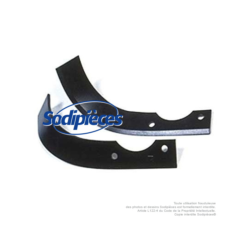 Outils de fraises type labour Ø 320 mm. L 220 mm.