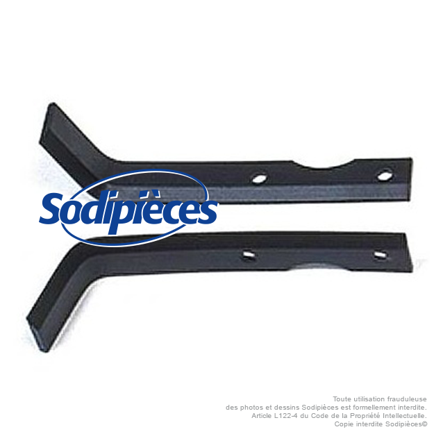 Outils de fraises type sarcleur. L : 190 mm