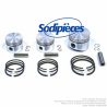 Jeu de segments N° 298 982, piston  N° 295 904 pour Briggs & Stratton