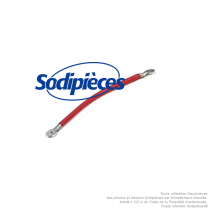 Cable batterie rouge L : 30 cm
