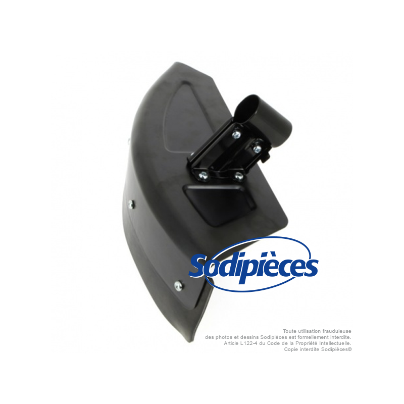 Protecteur de débroussailleuse grand modèle métallique