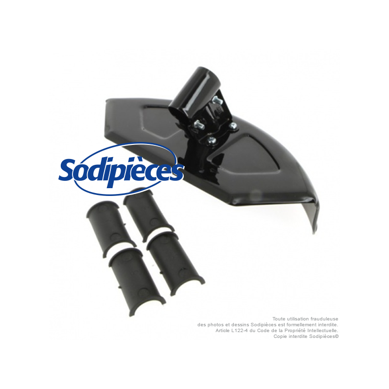 Protecteur de débroussailleuse modèle moyen metallique