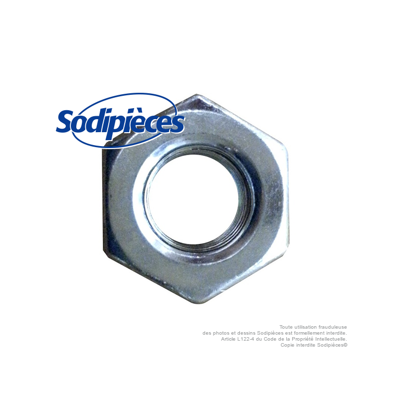 Ecrou 10 x 1.00 pas à gauche