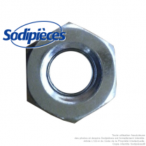 Ecrou 10 x 1.25. Pas à gauche.