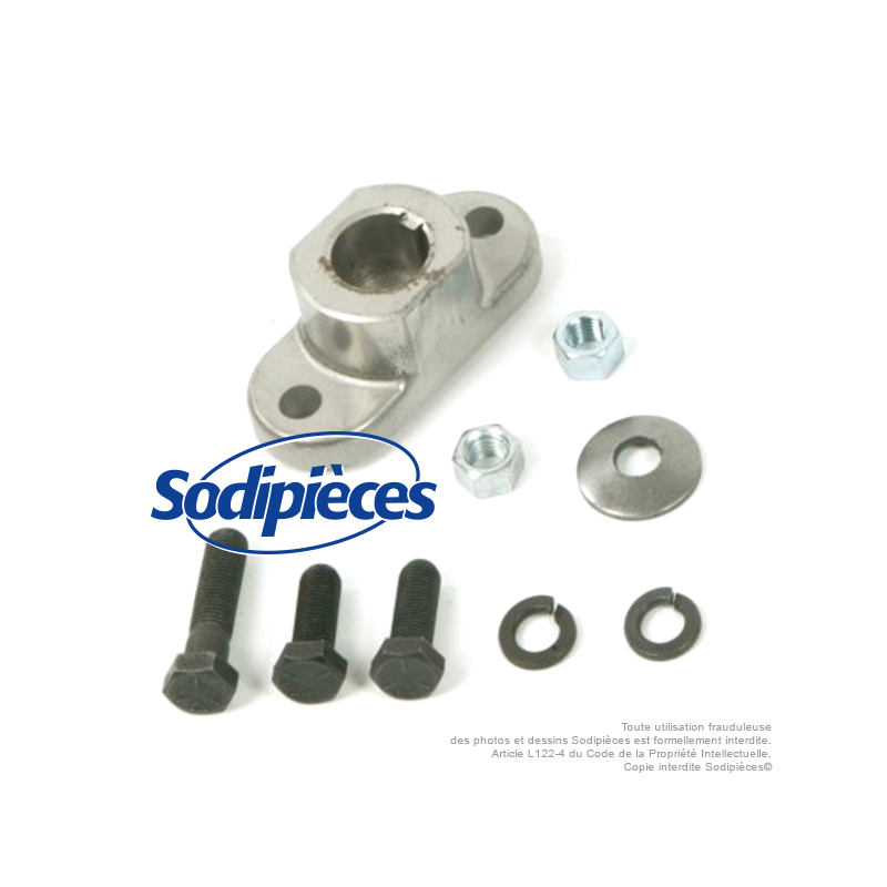 Support de lame pour MTD N° 7530484, 9530484