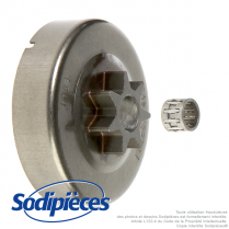 Pignon d'entrainement .325" avec rainure pour  Stihl 024, 026, MS261, MS270, MS280, MS271...