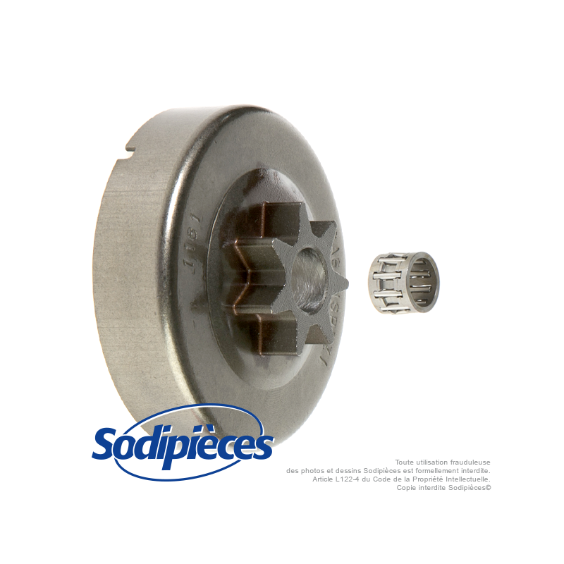 Pignon d'entrainement .325" avec rainure pour  Stihl 024, 026, MS261, MS270, MS280, MS271...