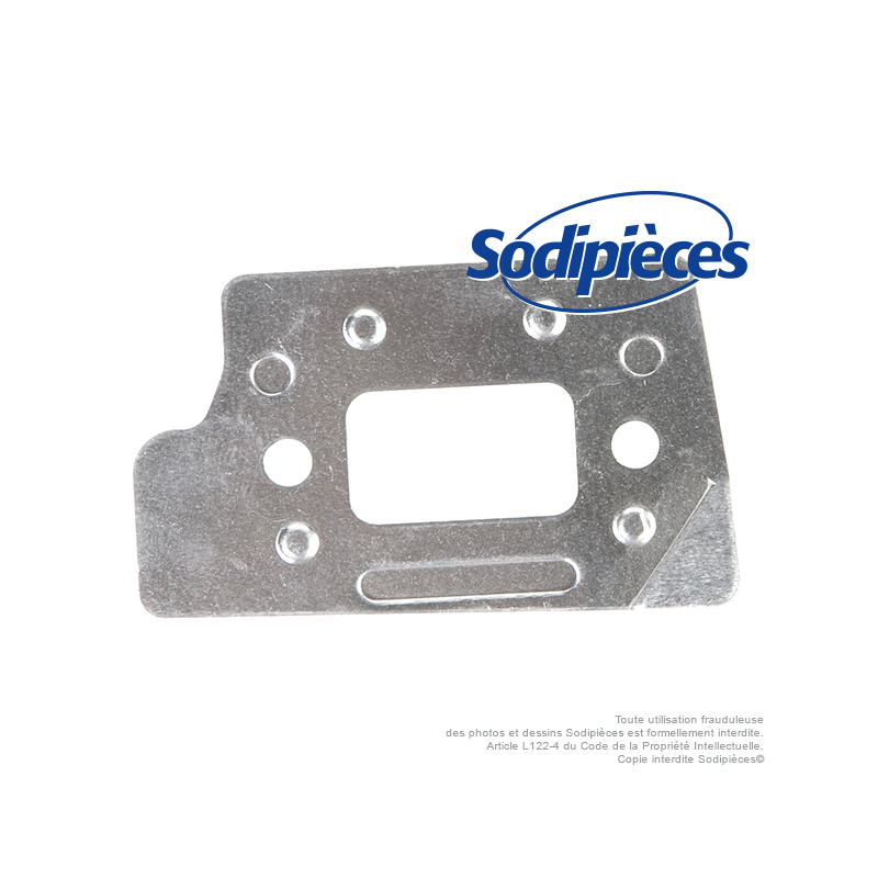 Tôle de refroidissement du pot d'échappement pour Stihl MS260