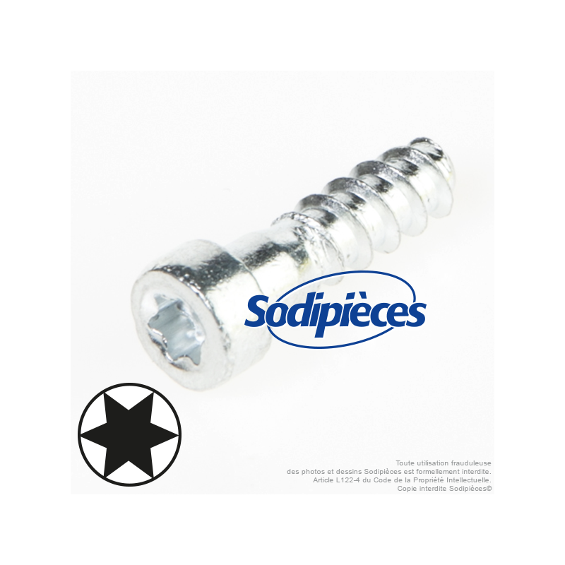 Vis cylindrique autotaraudeuse pour Stihl 046 AV MS460