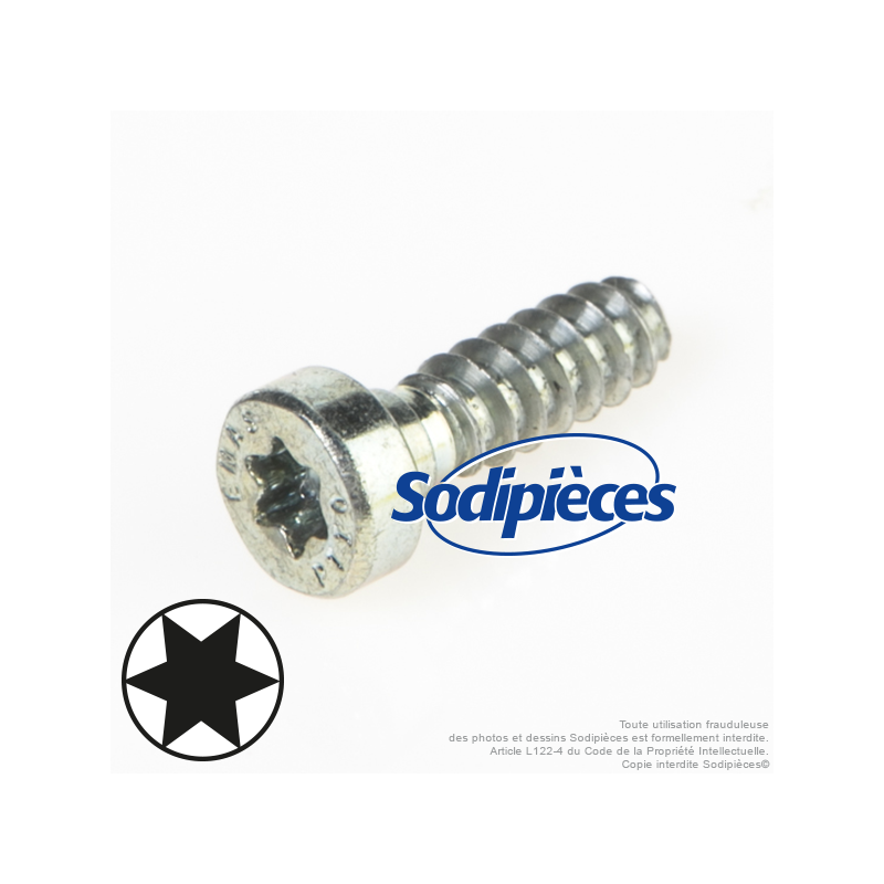 Vis de la poignée tubulaire en dessous 6mm x 21,5mm pour Stihl 046 MS460 MS 460
