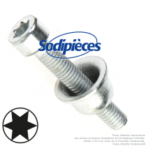 Vis à douille M5 pour protège-poignet pour Stihl 046 AV