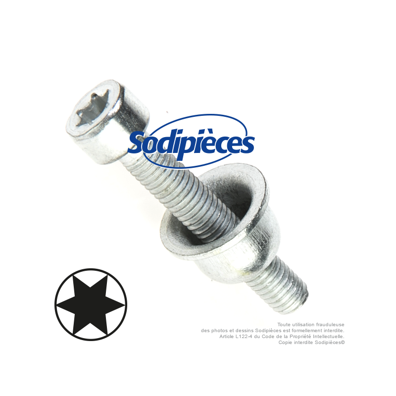 Vis à douille M5 pour protège-poignet pour Stihl 046 AV