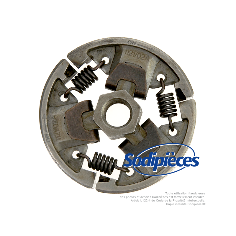 Embrayage pour  Stihl 024, MS240, 026, MS260, MS261, MS270, MS280, MS271, MS291. 