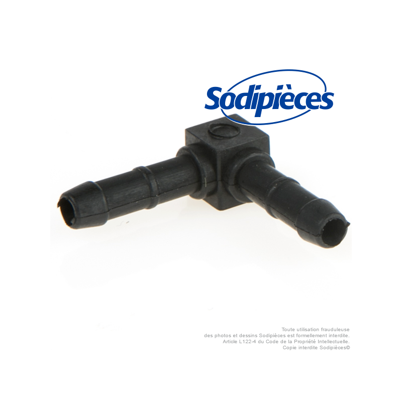 Raccord en équerre de la pompe à huile pour Stihl 064, MS640, 066, MS660, MS231, MS 231, MS241, MS 241 ....