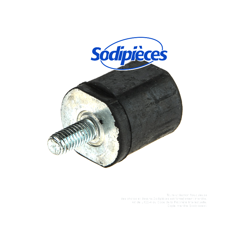 Amortisseur du réservoir (en-dessous, à gauche) pour Stihl 010 011 012