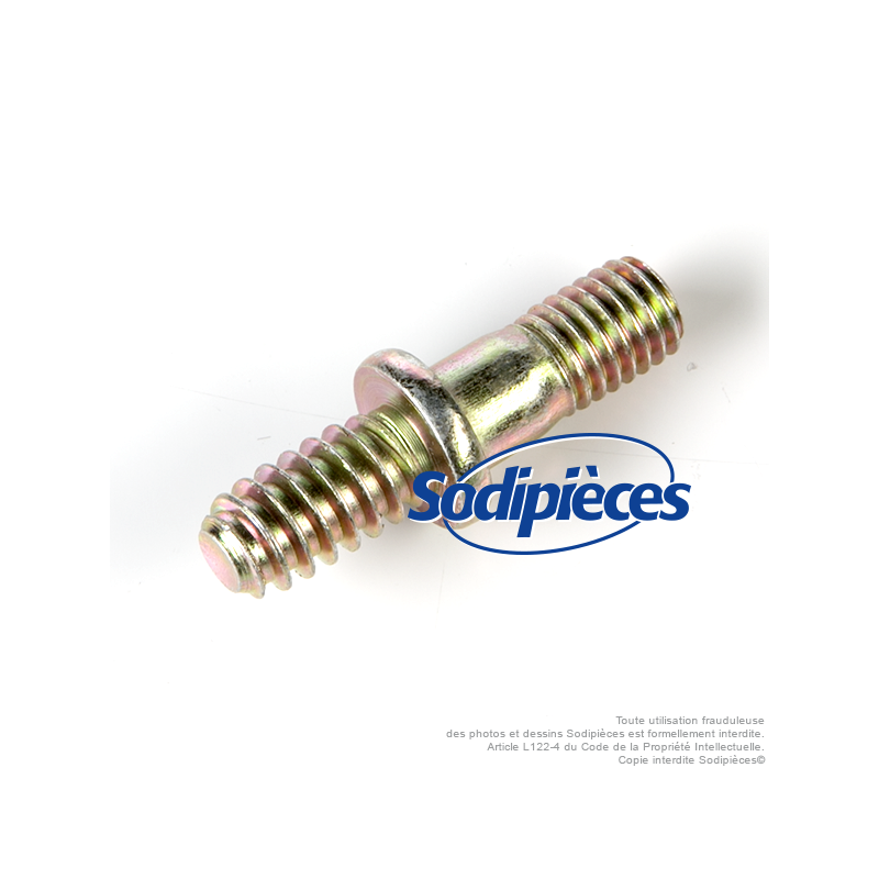 Goujon fileté pour guide pour Stihl 017, MS170, 018,  MS180, 021, MS210, 023, MS230,  025,  MS250, MS171, MS181...