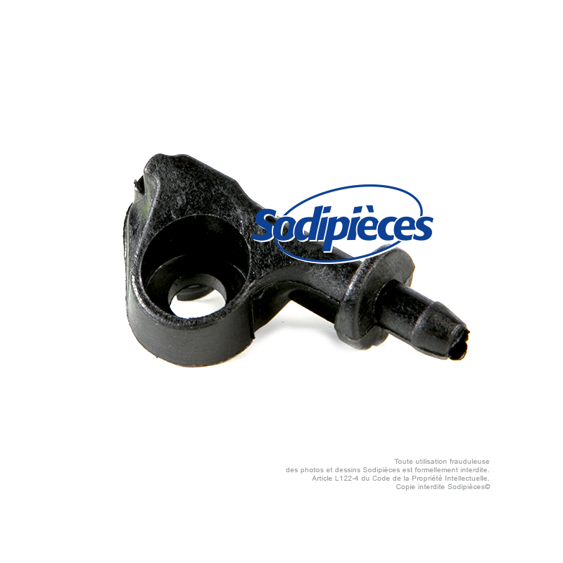 Raccord en équerre de la pompe à huile pour Stihl 021, MS210, 023, MS230, 025, MS250