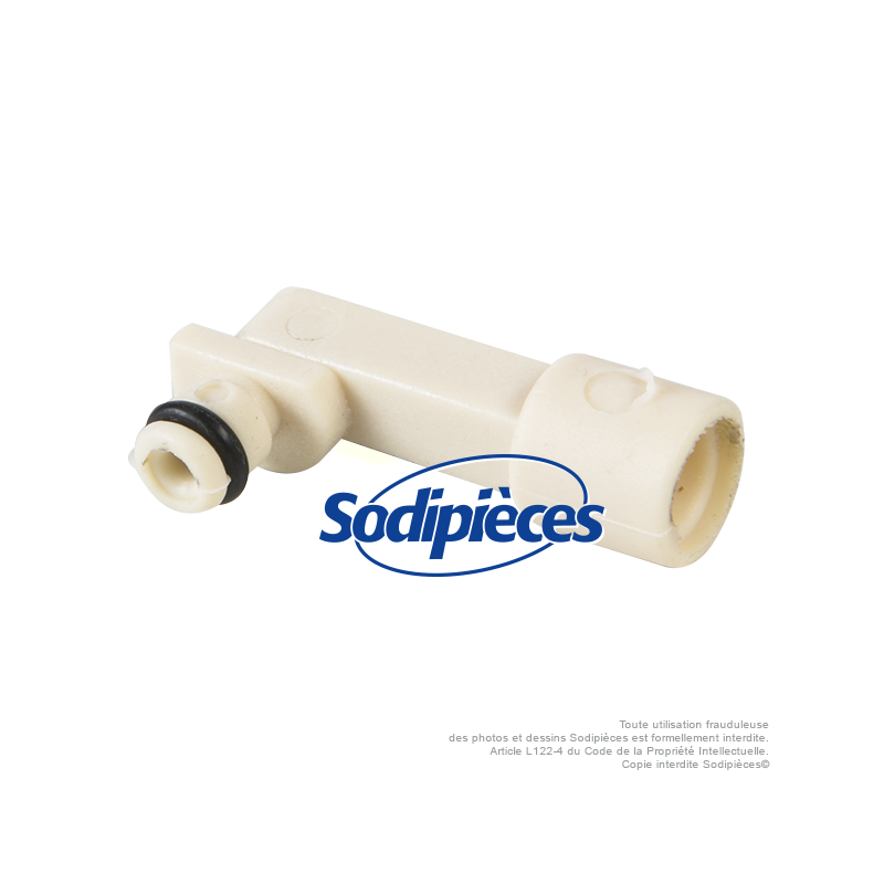 Raccord en équerre de la pompe à huile pour Stihl 029, MS290, 039, MS390, MS310, MS311, MS391