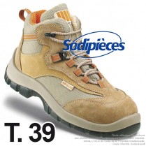 Chaussures de sécurité Majorque. Tout terrain doublure ultra respirante T.39