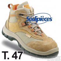 Chaussures de sécurité Majorque. Tout terrain doublure ultra respirante T.47